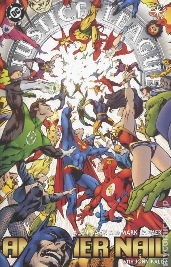 Justice League of America Un altro chiodo #3 FN+ 6.5 2004 immagine stock