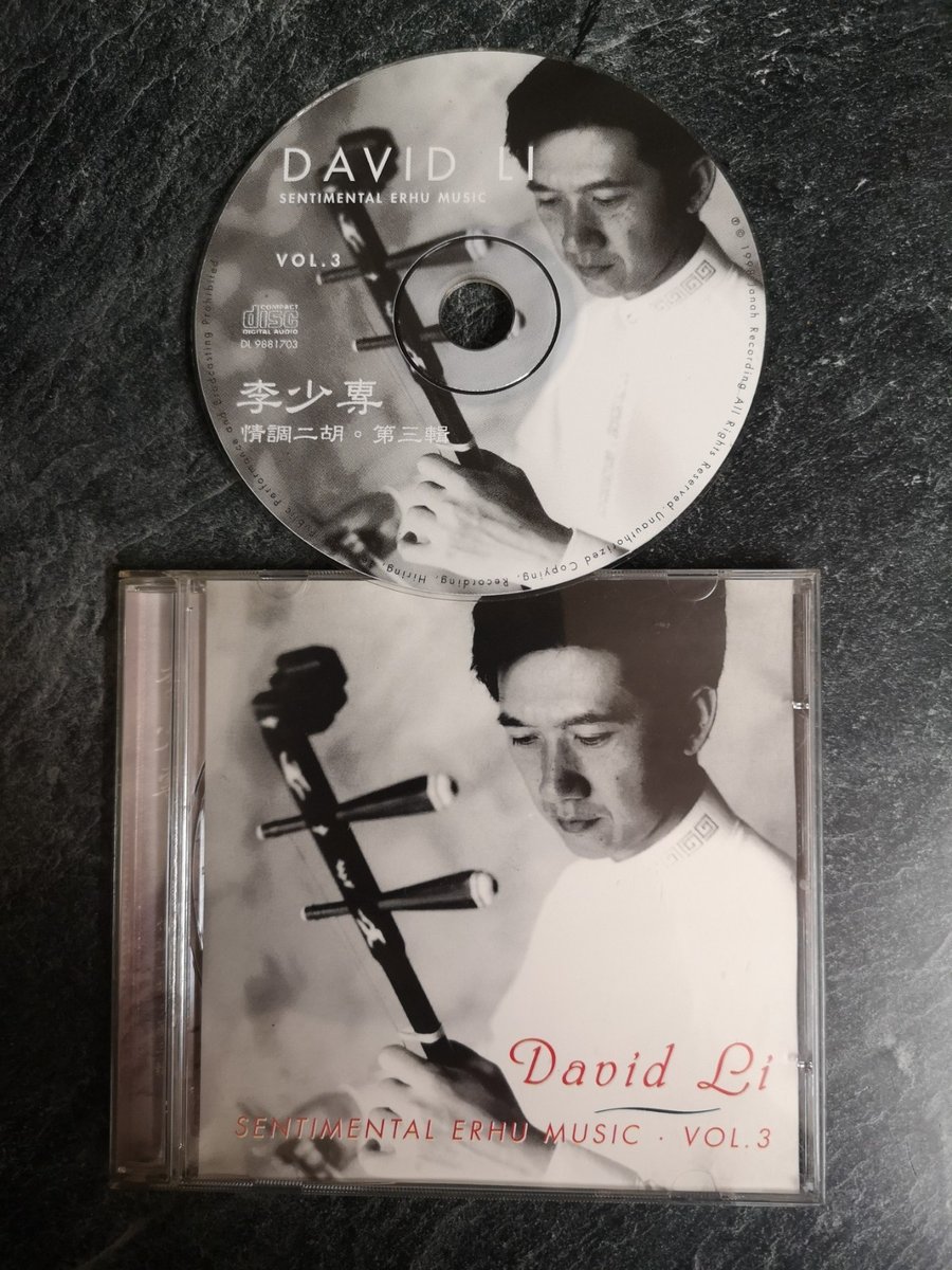 David Li - sentimental Erhu music vol 3 CD album vg/ex free UK postage 