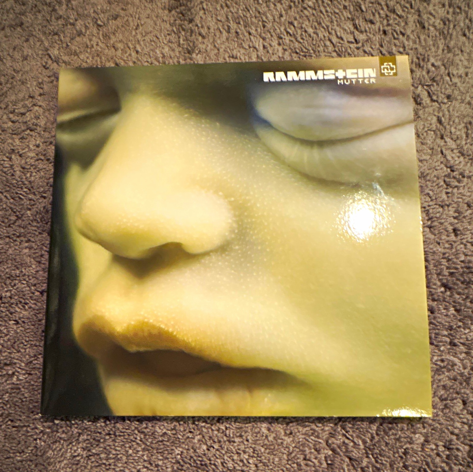 Rammstein Mutter Universal Rock 2 LP 12" Black Vinyl Record Cardboard Sleeve