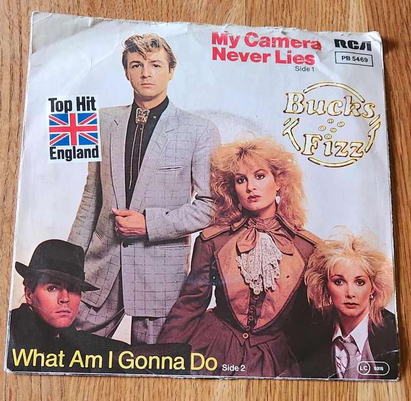 Bucks Fizz - My camera never lies - single 45t