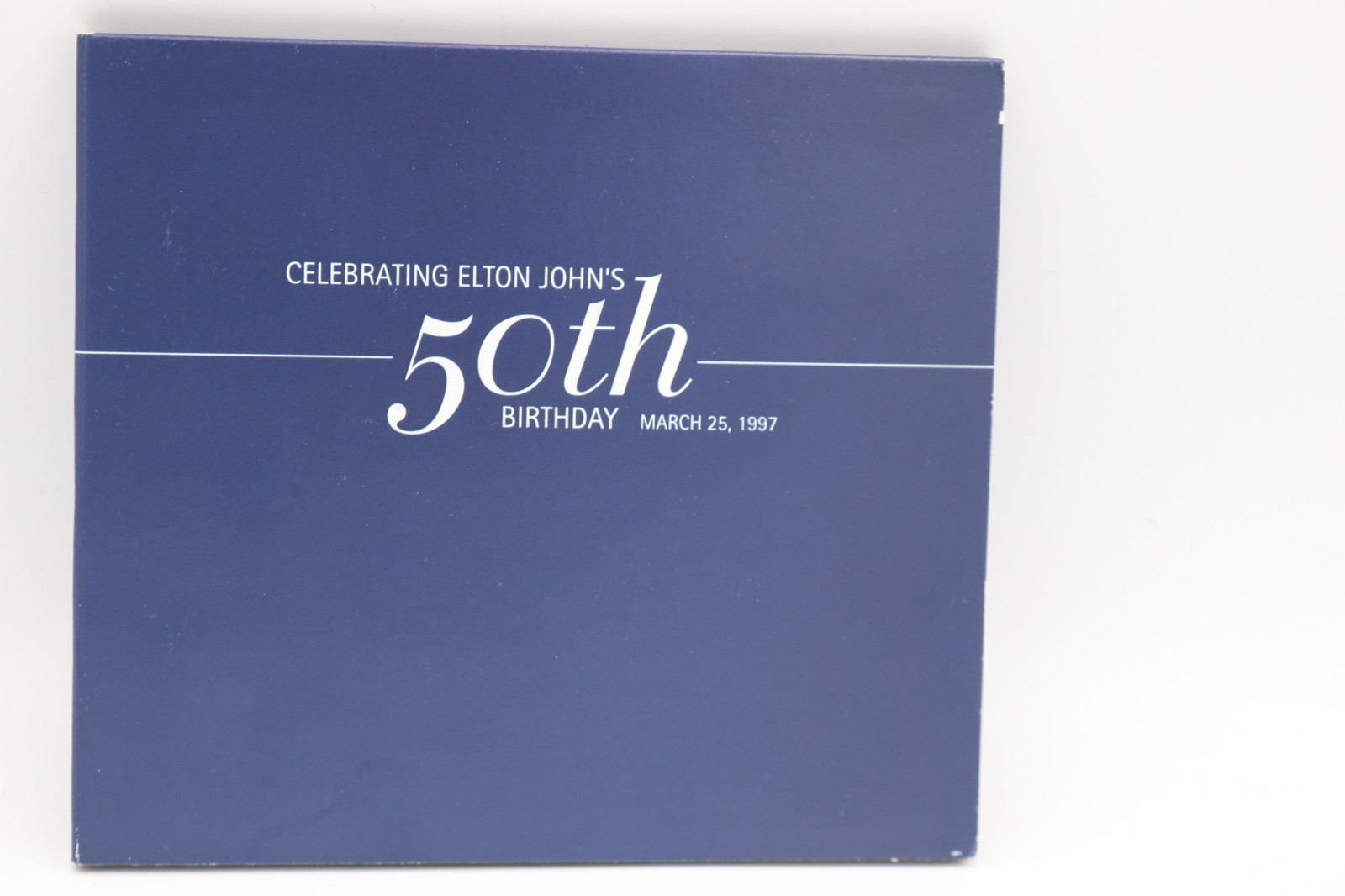 ELTON JOHN "Celebrating 50th Birthday March 25, 1997" CD - PROMO 1997