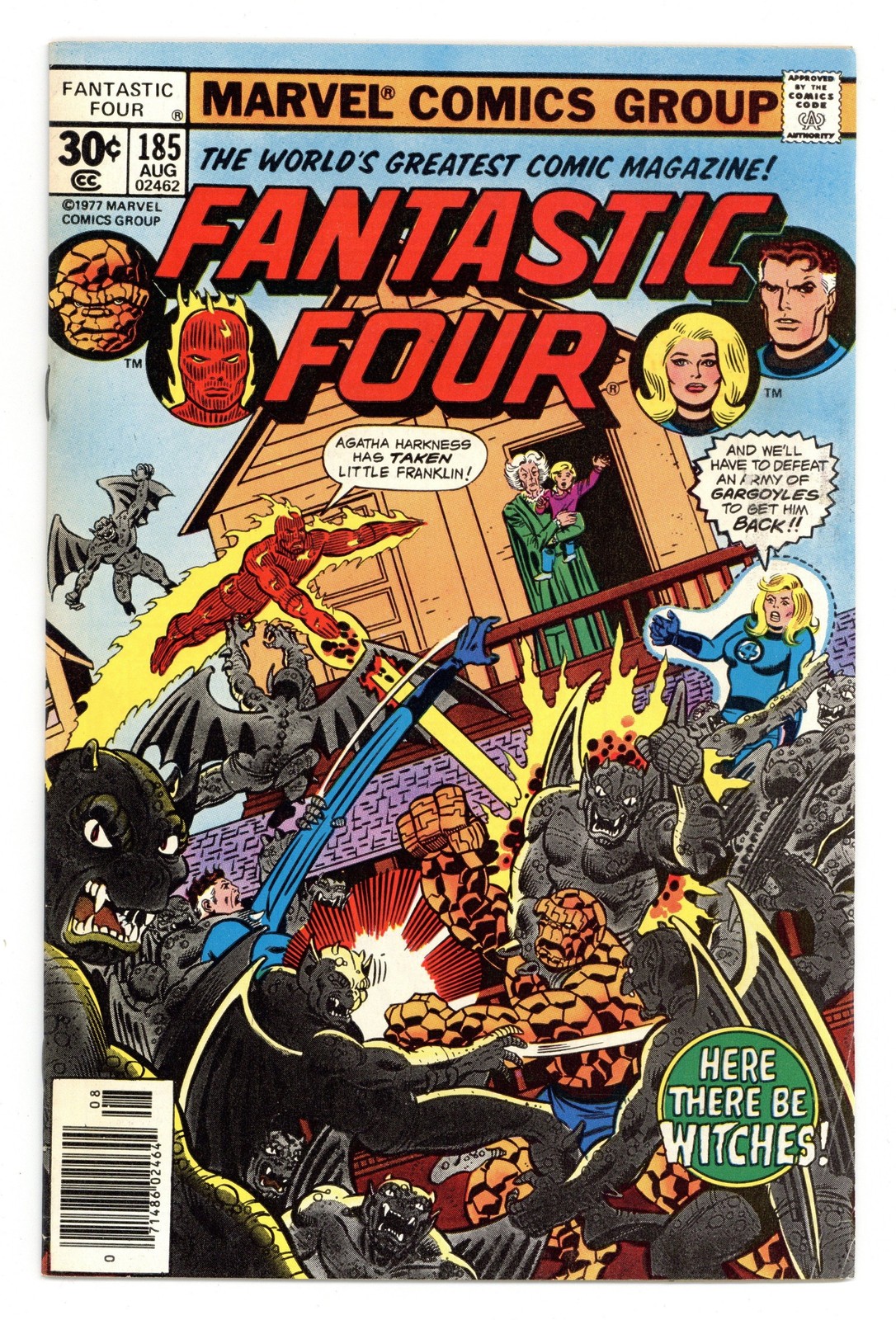 Fantastic Four #185 FN 6.0 1977