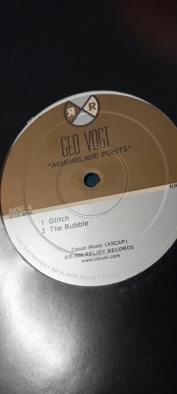 Vinyle techno retro