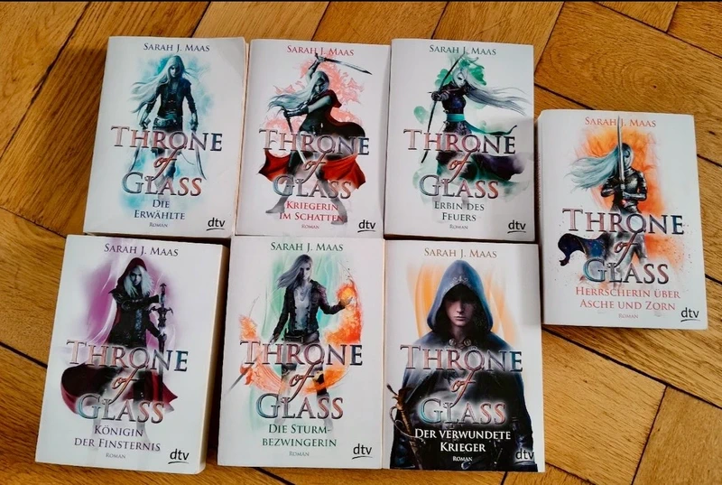 Throne of Glass Sammlung | Sarah J. Maas | 7 Bücher