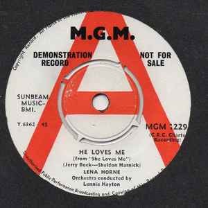 Lena Horne - He Loves Me, 7", (Vinyl)
