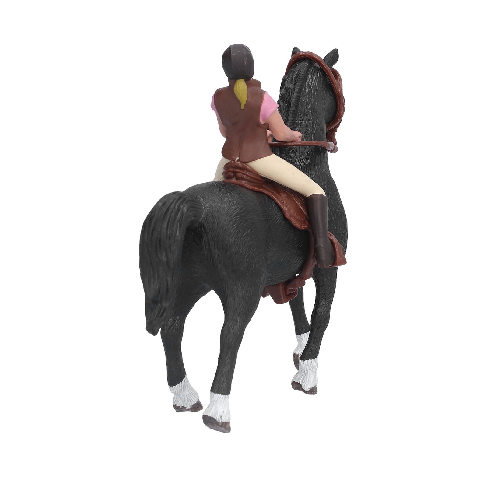 ⊹Statuina Cavallo Rodeo Bambini Bambino Fattoria Simulata Cavaliere Modello Giocattolo Compleanno