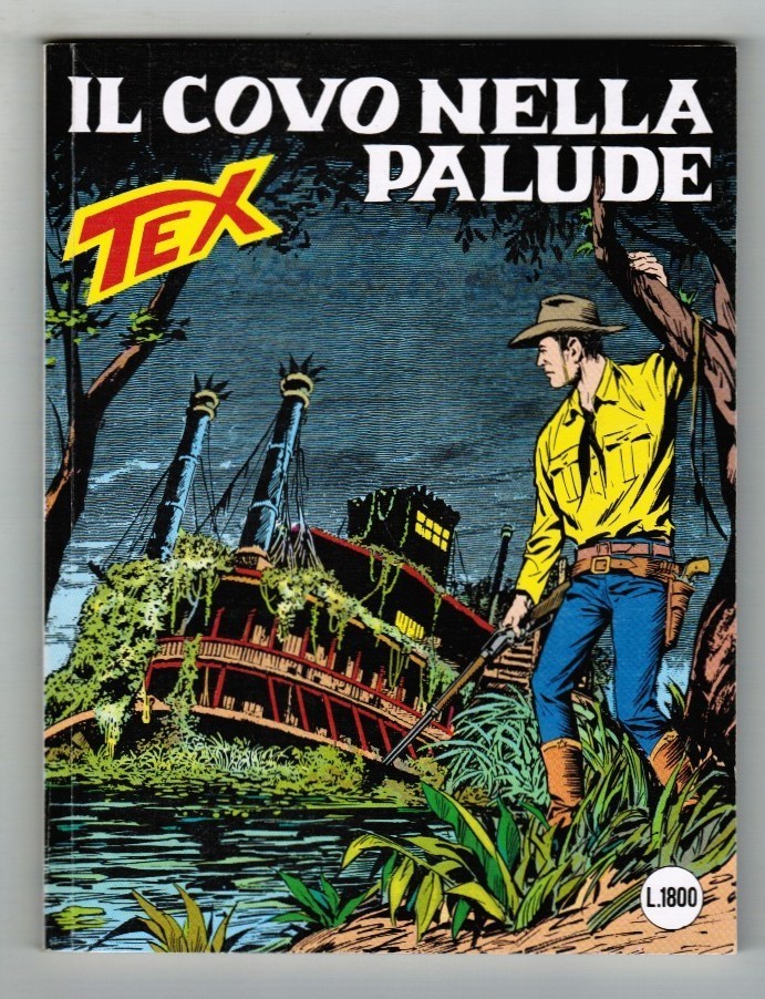TEX GIGANTE N. 353 - IL COVO NELLA PALUDE - LIRE 1800