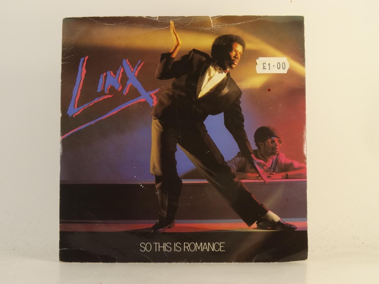 LINX SO THIS IS ROMANCE (78) 2 Track 7" Single plus Picture Sleeve CHRYSALIS