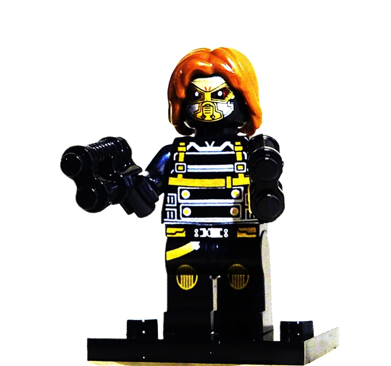 Minifigures Super Eroi Winter Soldier13       Compatibile legoB7