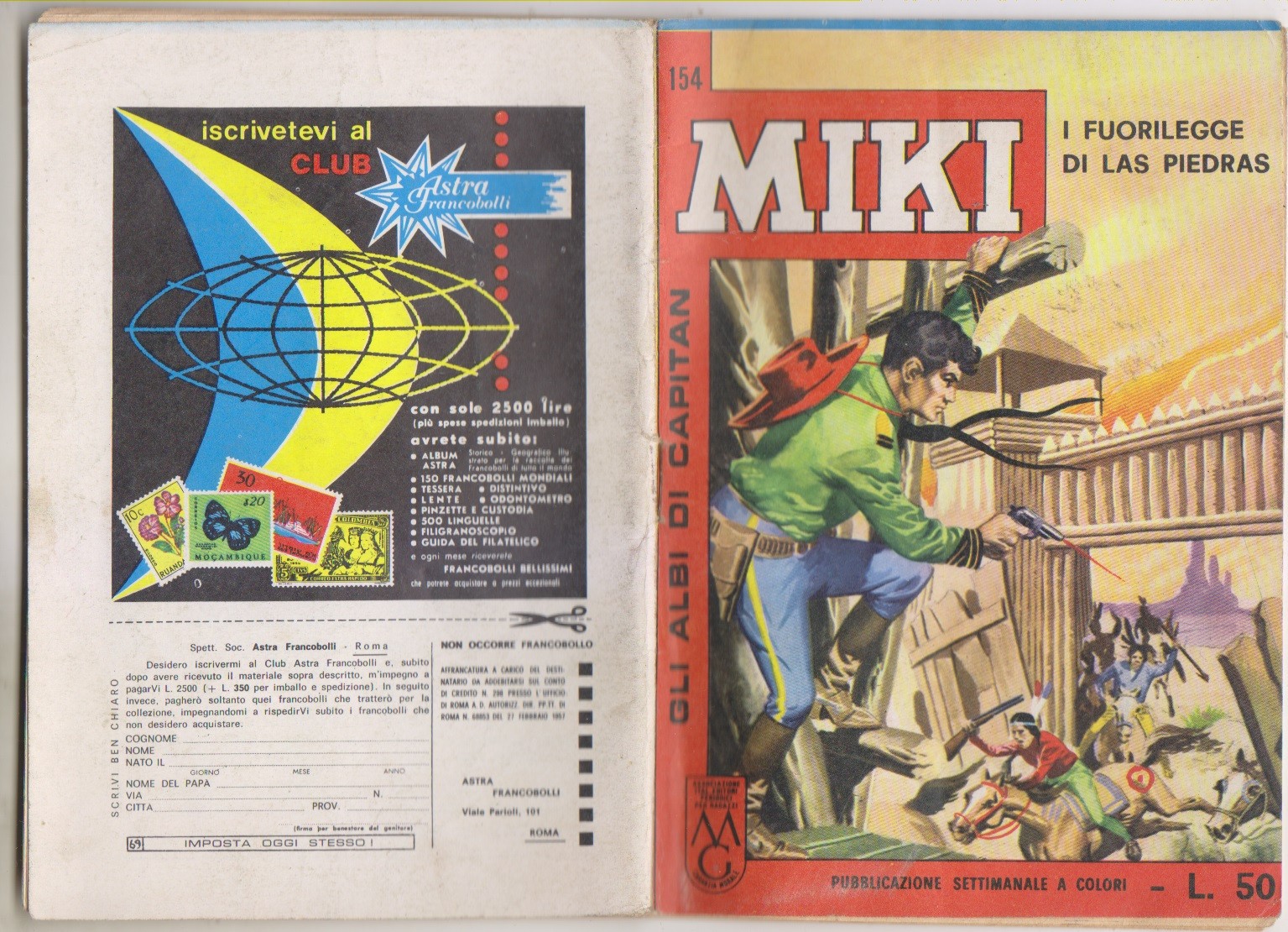 MIKI N. 154 ed. Dardo Giugno 1965