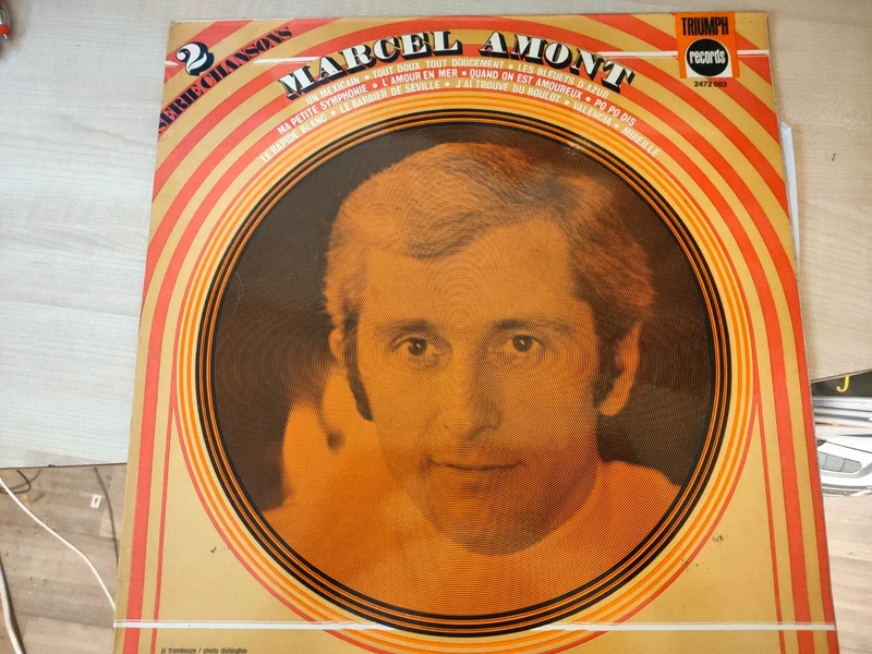 Marcel Amont – Compilation - Vinyle 33 tours