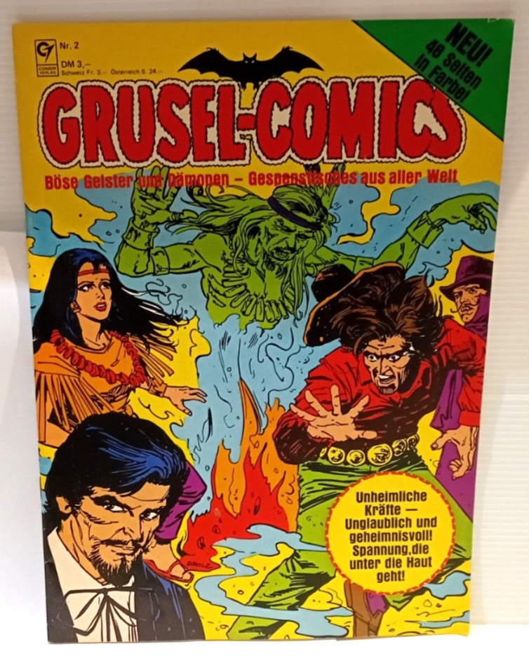 GRUSEL-COMICS BAND 2 CONDOR VERL. Buone condizioni