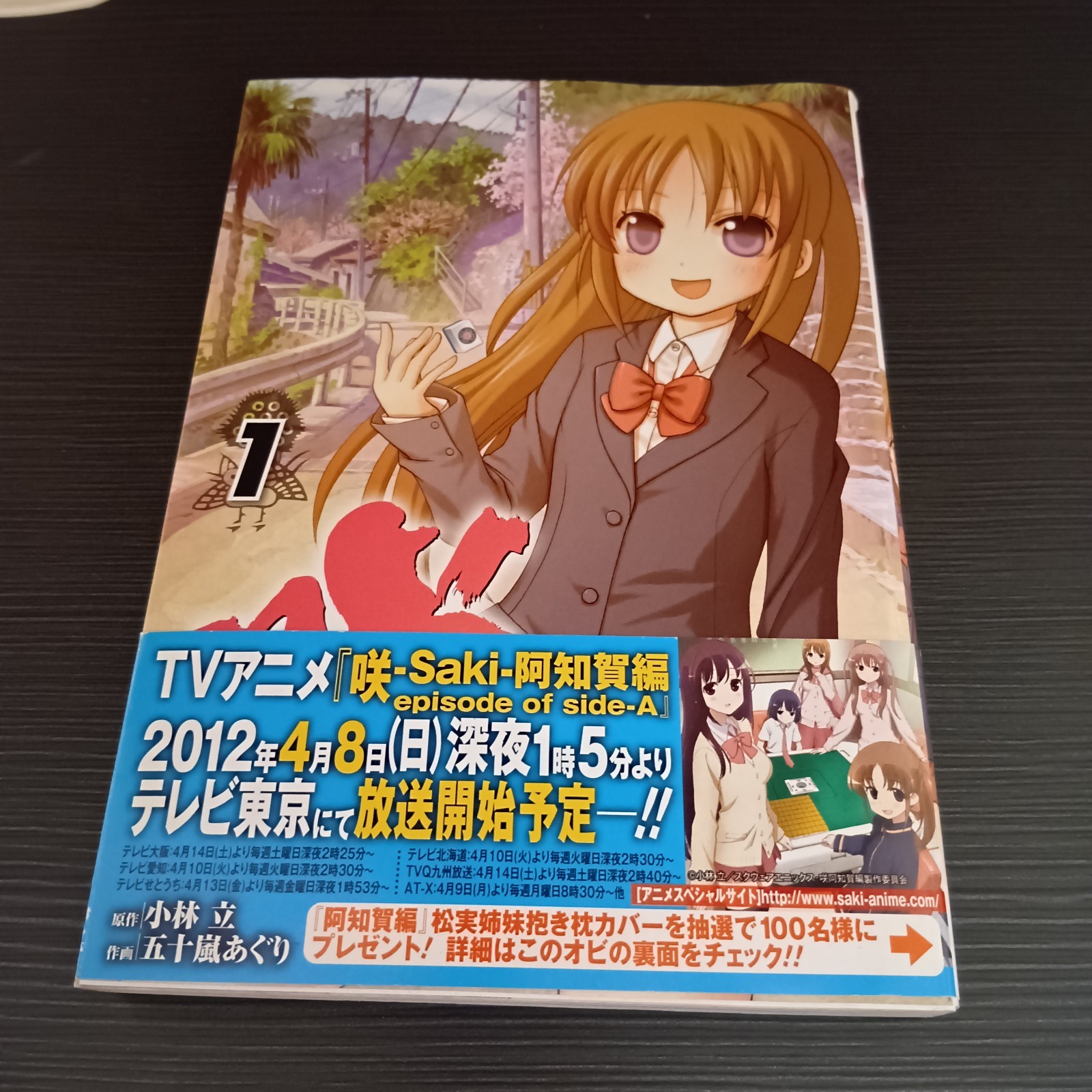Saki episodio di side-A (manga giapponese mahjong) Vol.1 2012 1° STAMPA GIAPPONE