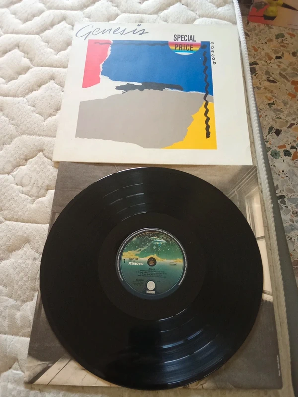 Genesis "abacab" lp vinile stampa dell'epoca