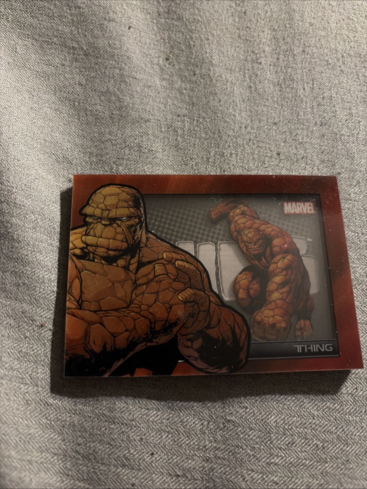 2012 Marvel Rittenhouse Rare Chase Shadowbox The Thing