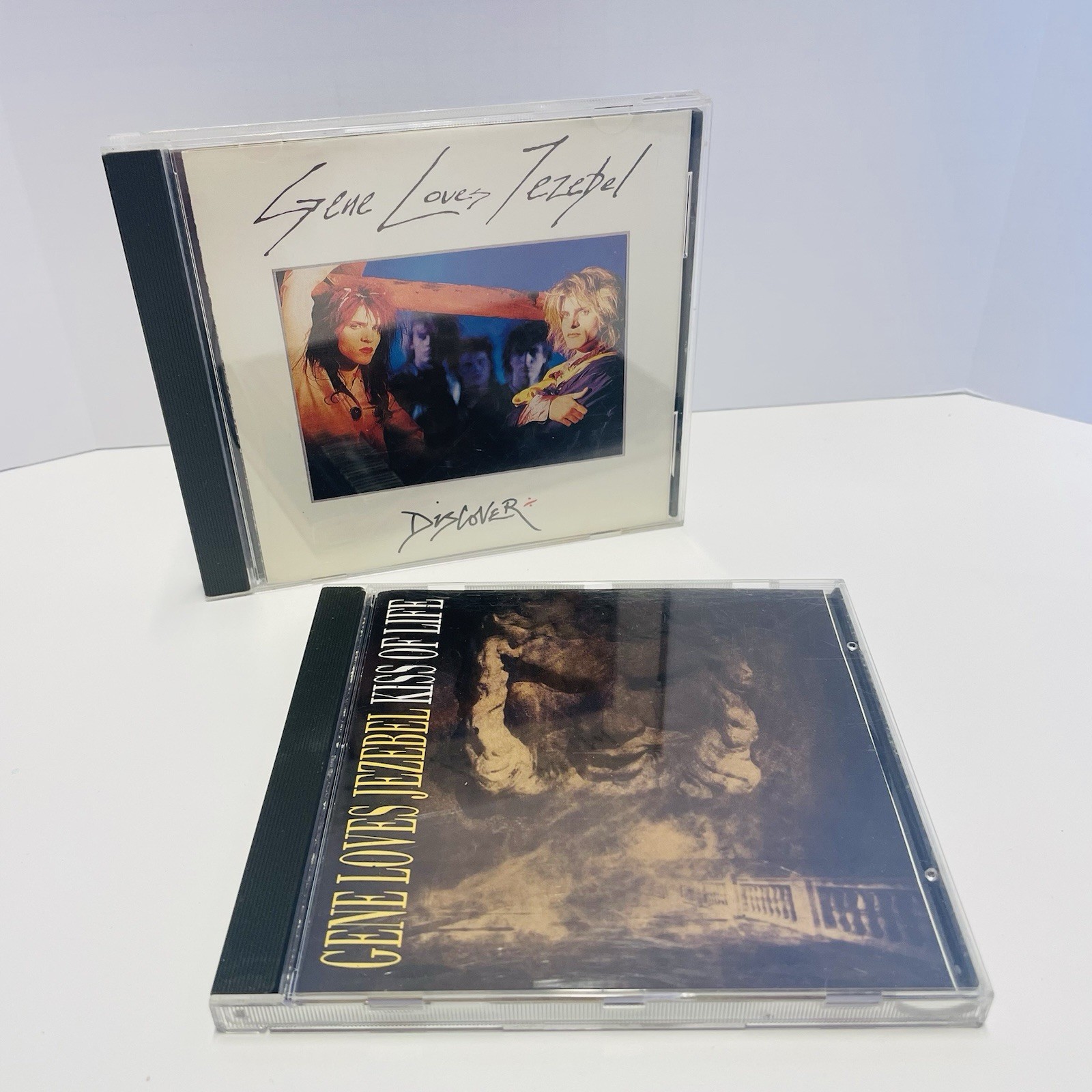 Gene Loves Jezebel - Discover CD 1986 & Kiss of Life CD 1990 EXCELLENT CONDITION