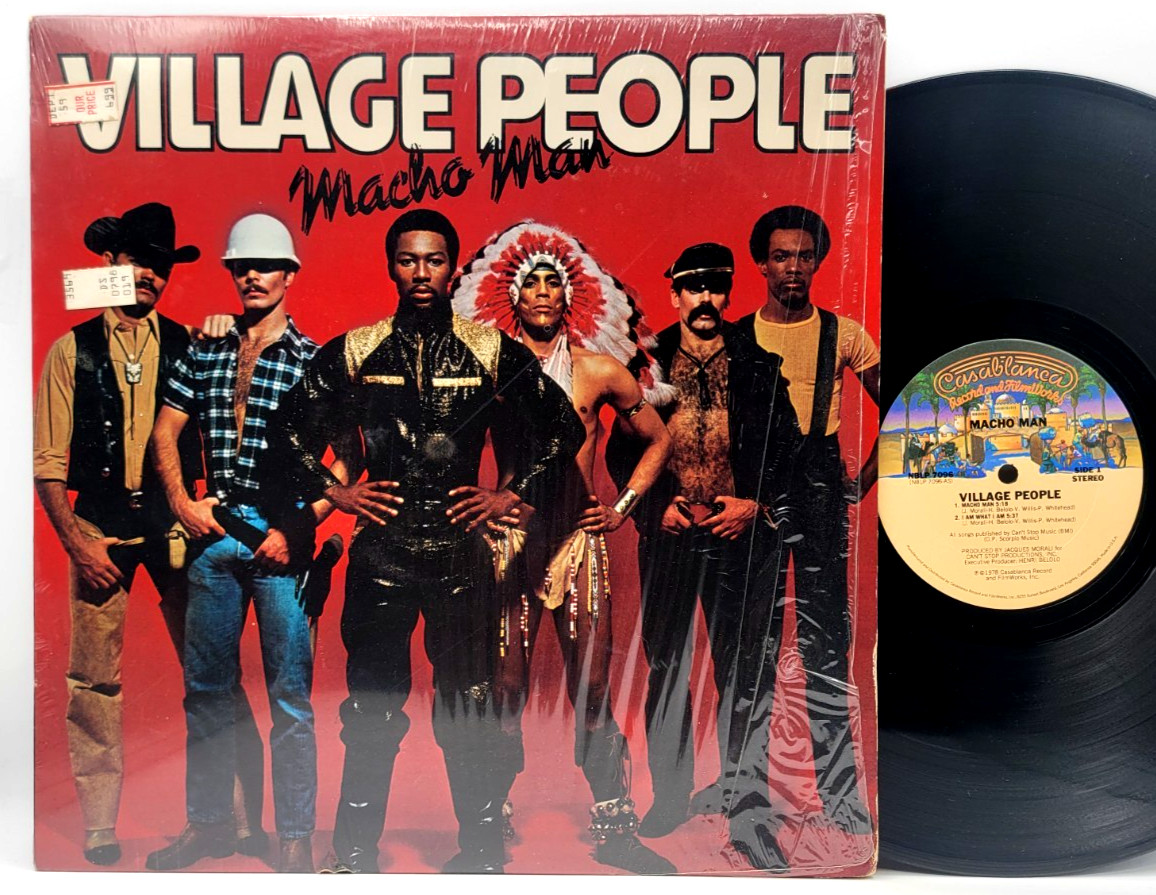 Village People - Macho Man - Soul LP Record *In Shrink*