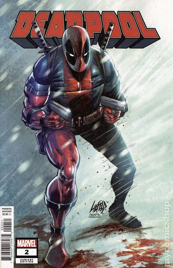 Deadpool #2E quasi nuovo 2024 immagine stock
