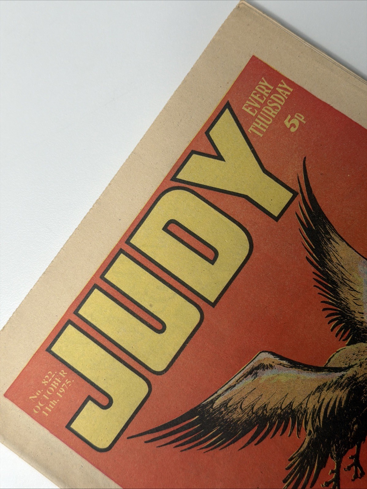 VINTAGE JUDY COMIC - #822 October 11th 1975 - 1970s Original EXCELLENT