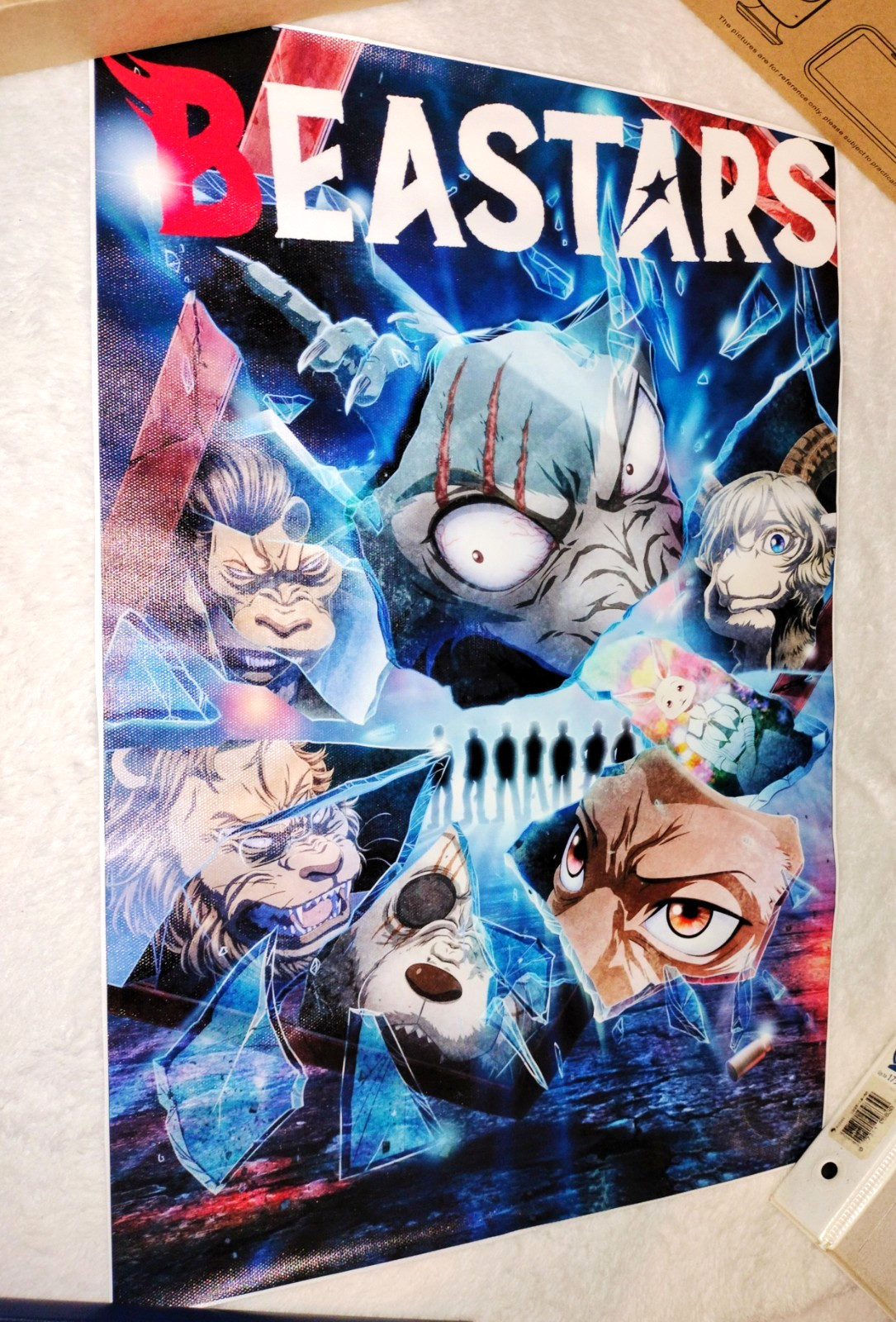 BEASTARS Crime Anime Serie Manga Giapponese Wall Art Home Decor - POSTER 12"x18"