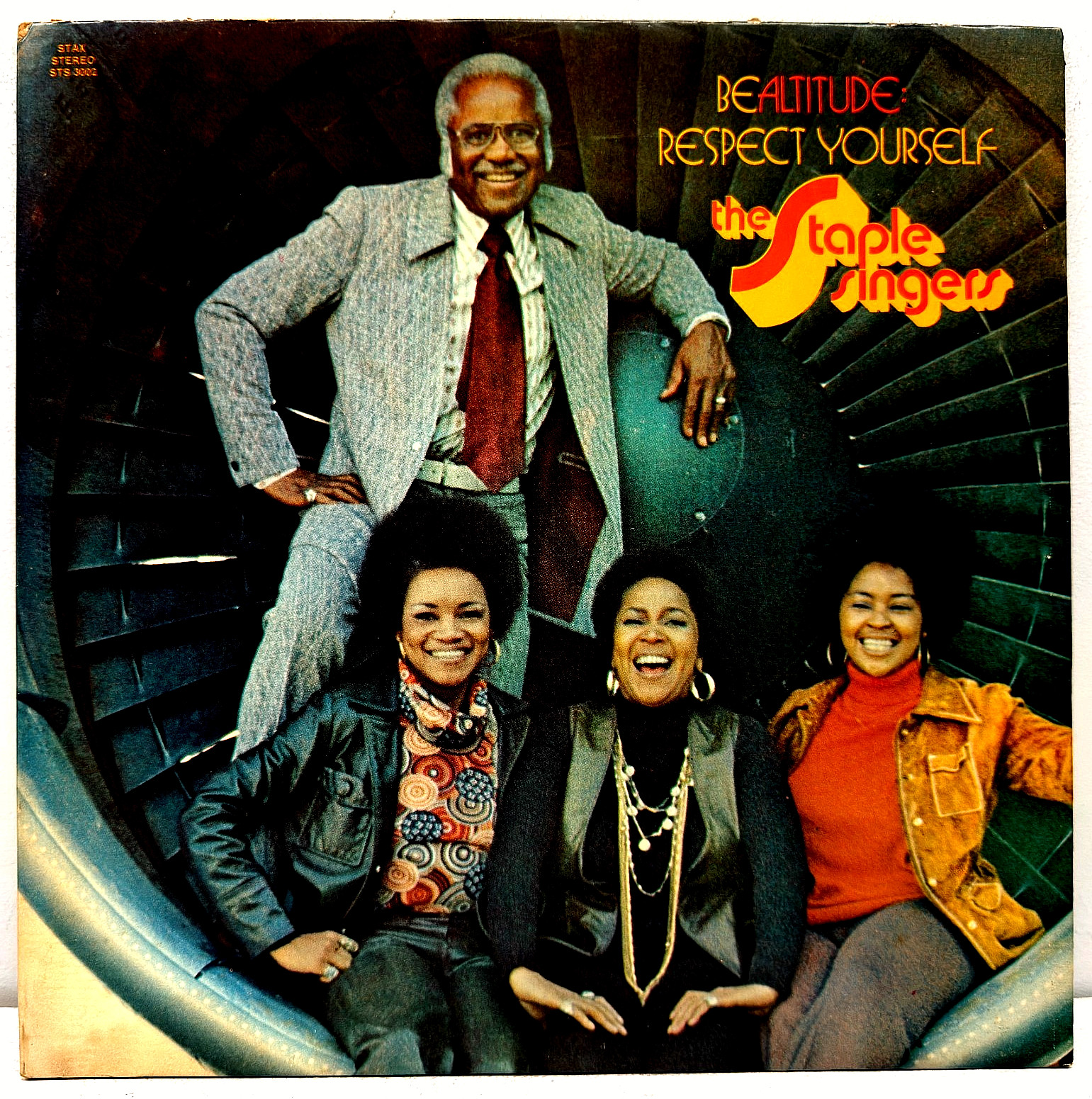 Staple Singers Be Altitude Respect Yourself 1972 Vinyl Stax STS-3002 VG+/VG