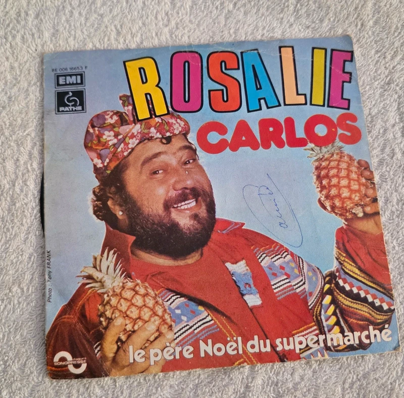 Disco Vinil Single Rosalie Carlos