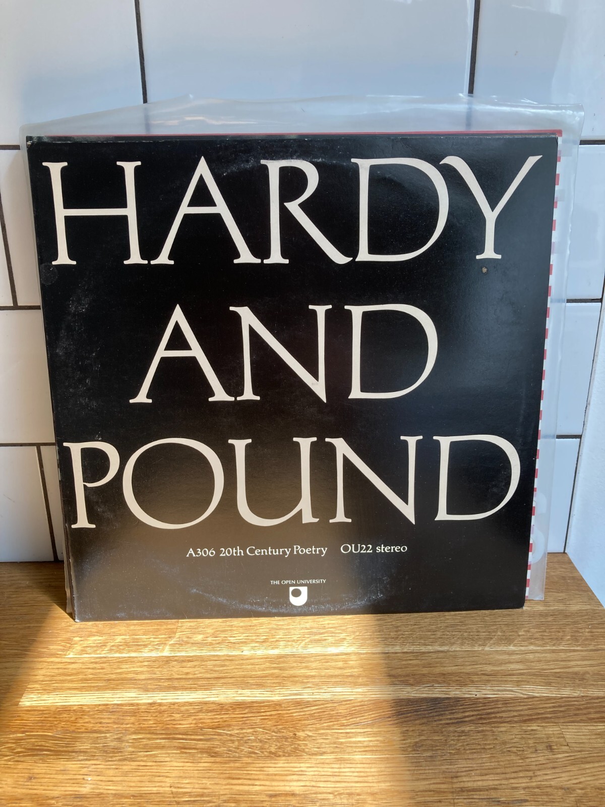 Thomas Hardy Ezra Pound - 1976 Poetry Spoken Word vinyl record LP Ian Richardson