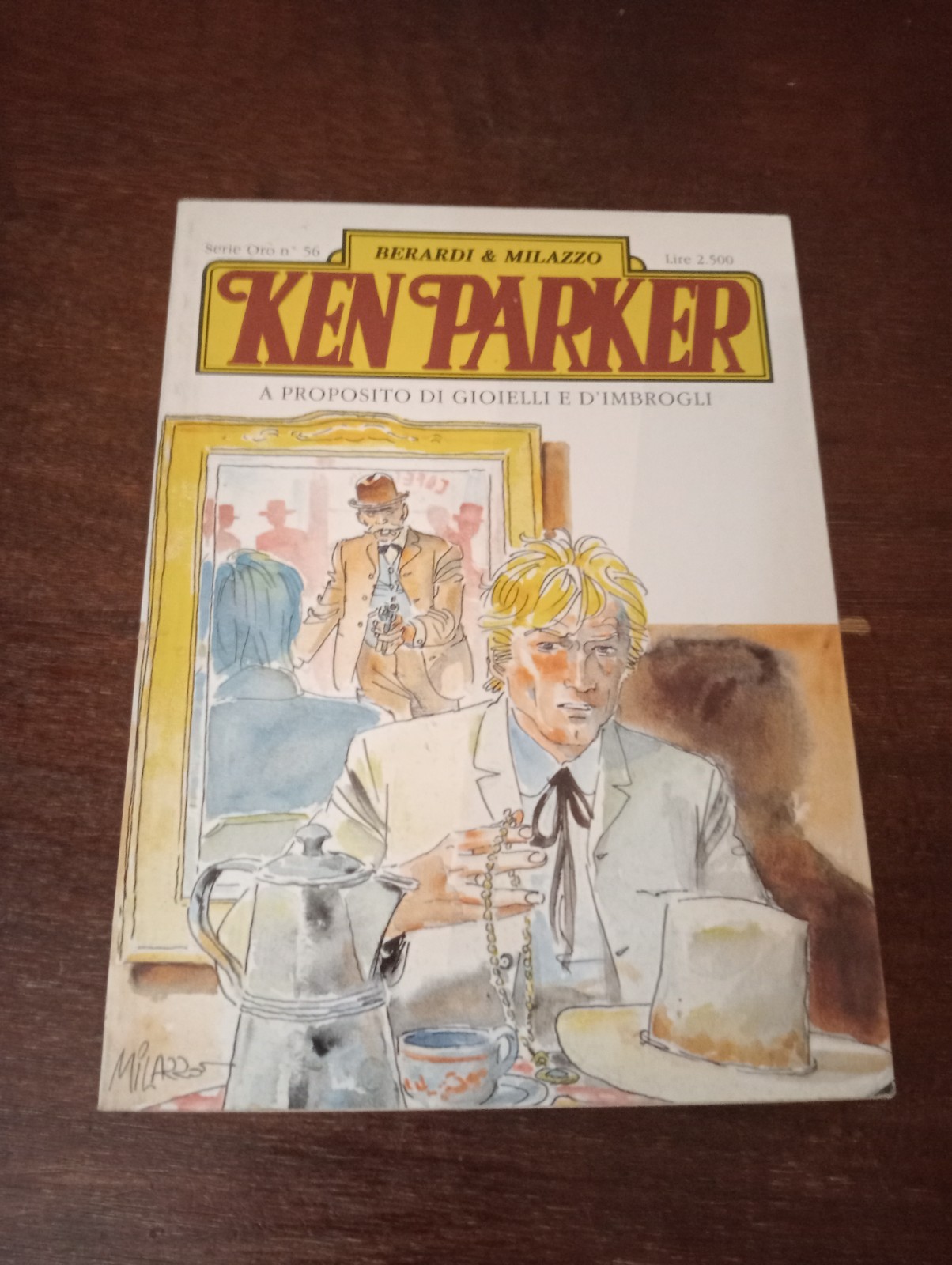 KEN PARKER SERIE ORO N. 56 A PROPOSITO DI GIOIELLI E DI IMBROGLI PARKER EDITORE