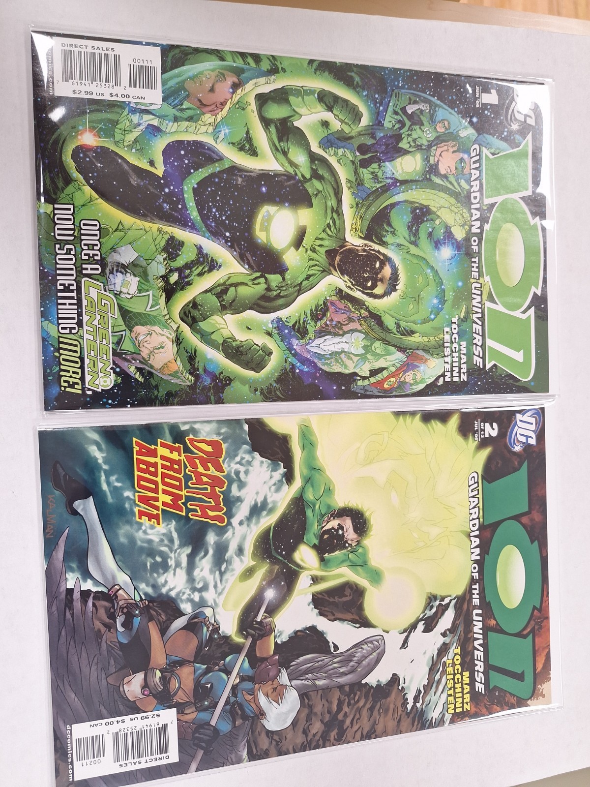 Ion Guardian Of The Universe 2006 DC 1-12 BAGGED & BOARDED 