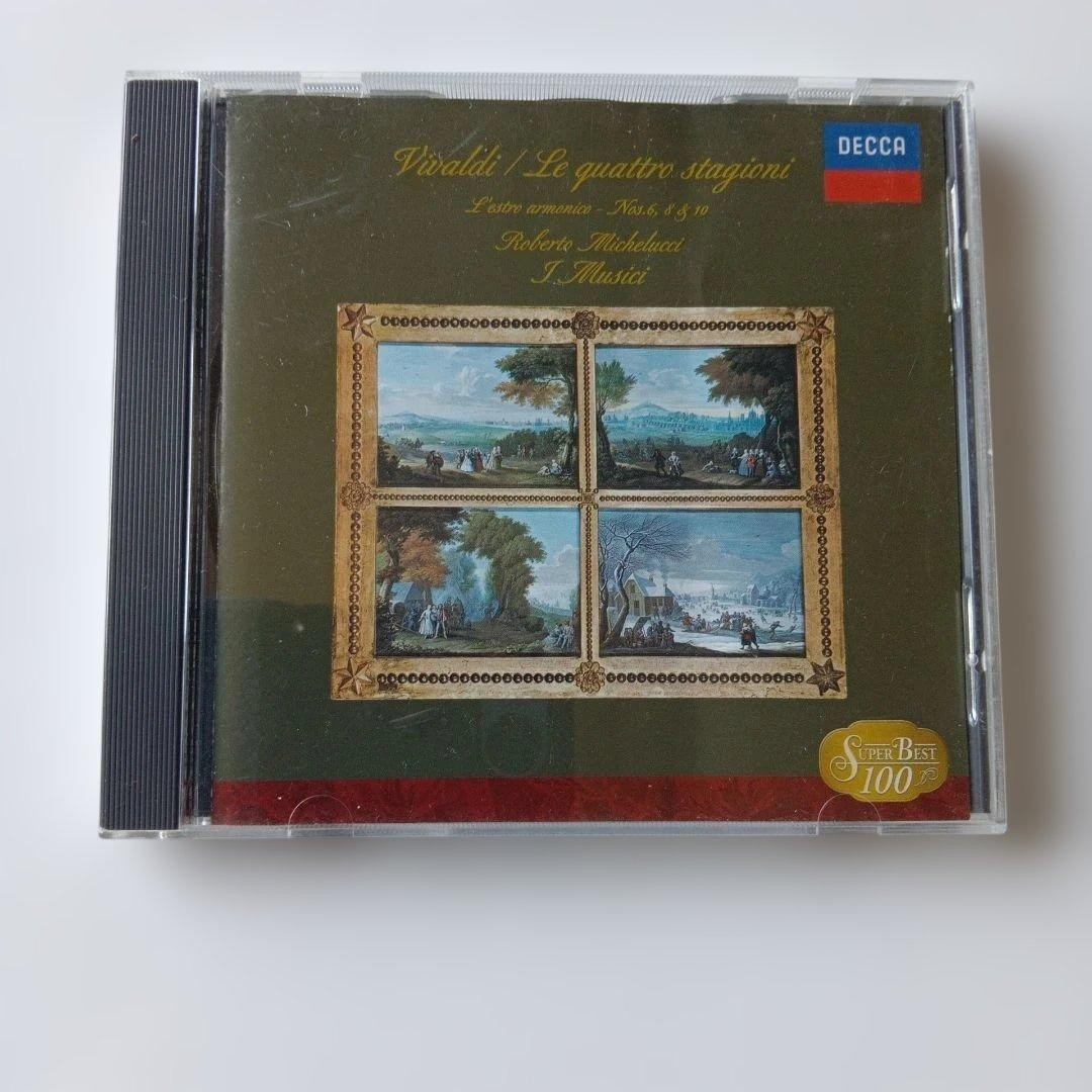 Cd Vivaldi Four Seasons Roberto Mikelucci Classical Album Used Condition X