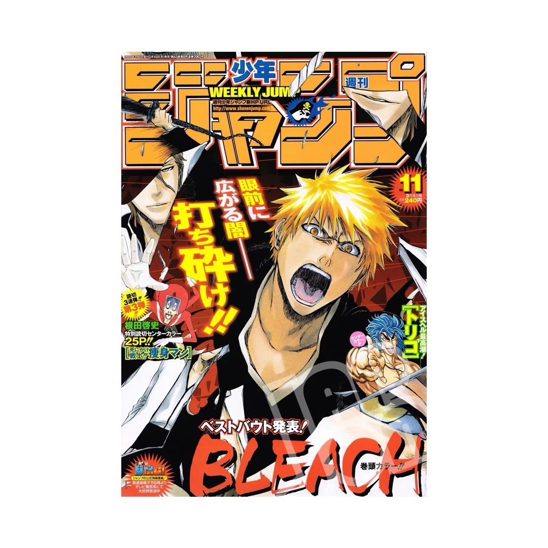 Weekly Shonen Jump 11 2010 – Japanese Magazine - Bleach Cover - Ace’s Death Ch.