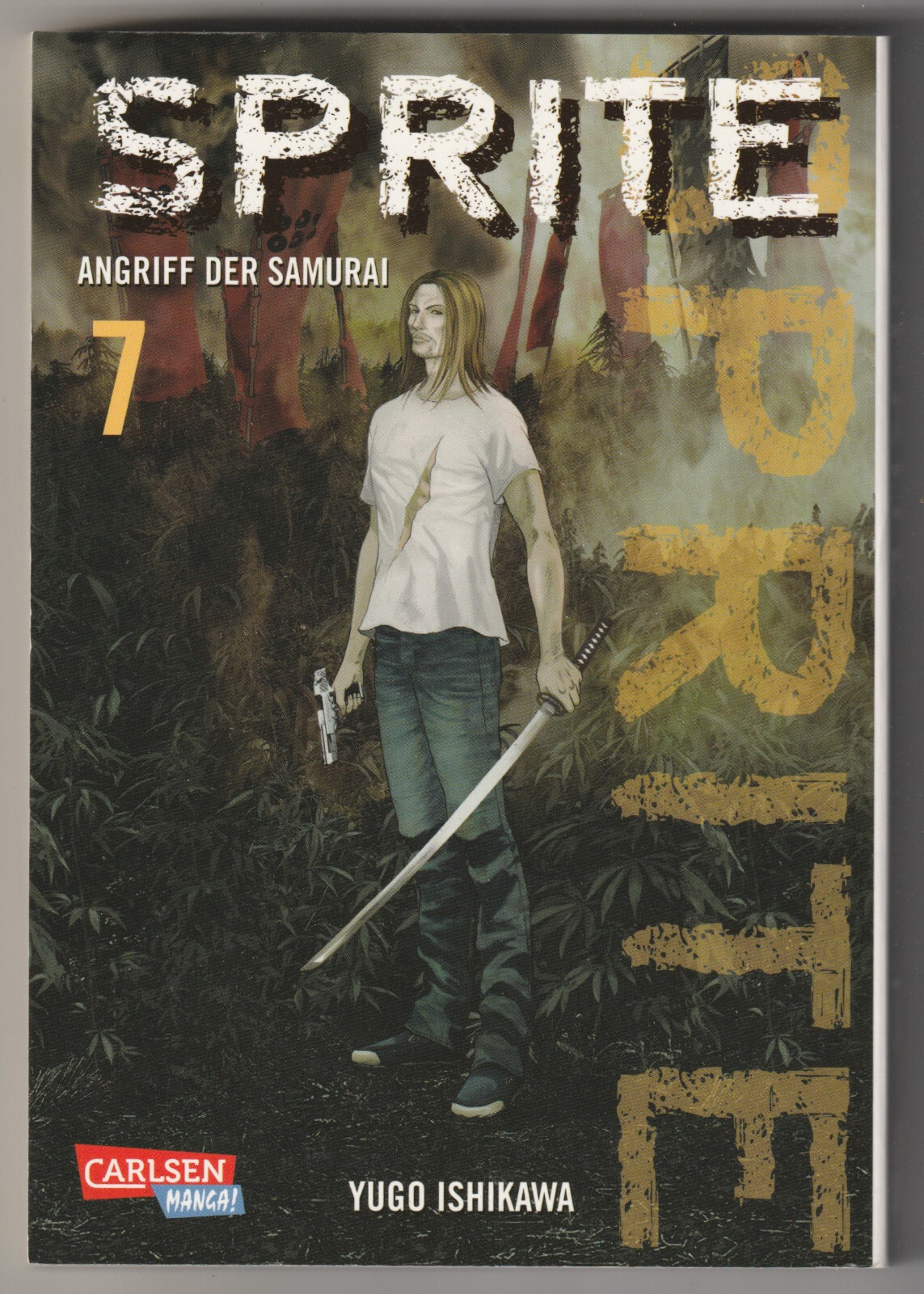 ✪ SPRITE #7 Attacco dei Samurai, Carlsen Manga 2015 MANGA TASCABILE TOP Z1