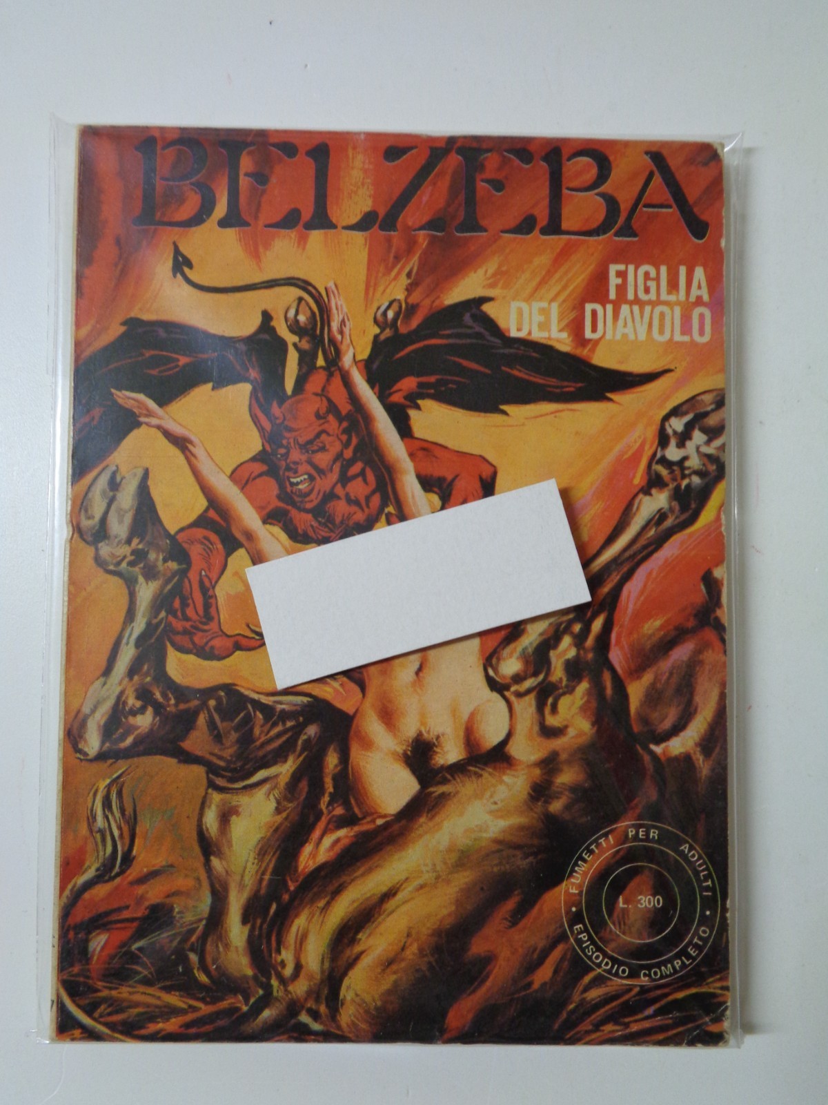 BELZEBA 1/30 + SUPPLEMENTO SERIE COMPLETA EDIFUMETTO PIU' CHE OTTIME CONDIZIONI