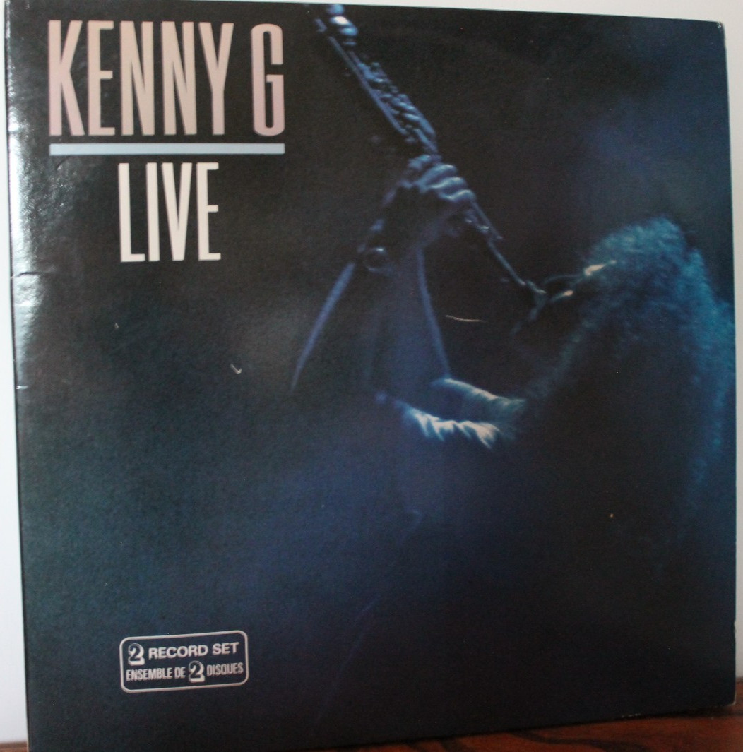 Kenny G Live Vinyl Record
