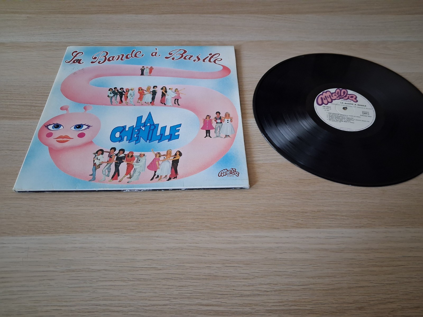 LP 33 TOURS La Bande A Basile – La Chenille / 1977
