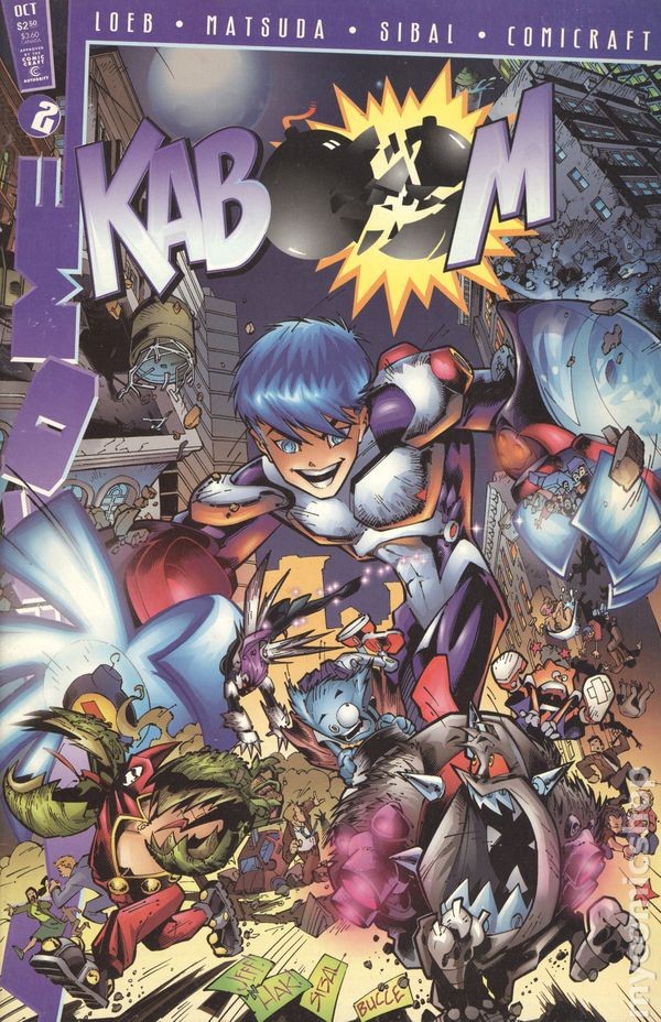 Kaboom #2B FN 1997 immagine stock