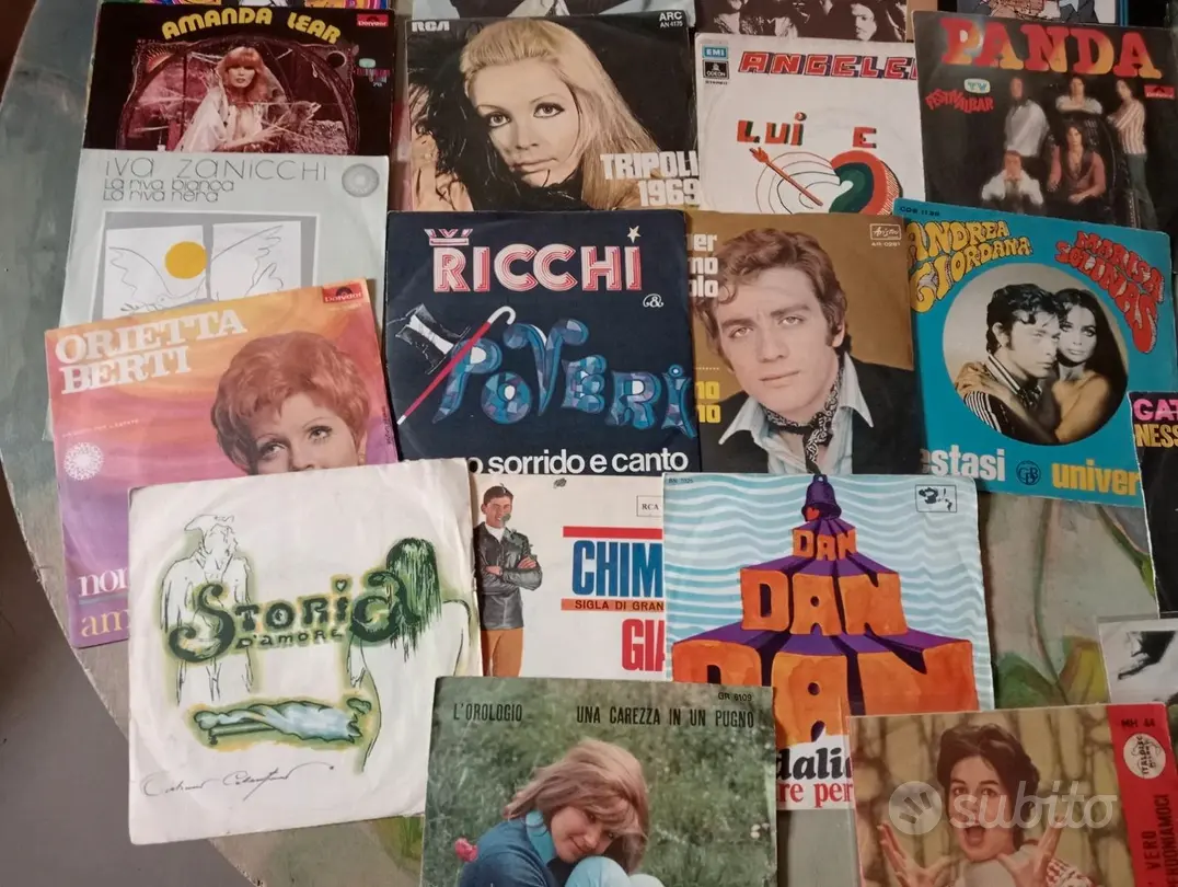 tantissimi 45 giri canzoni italiane