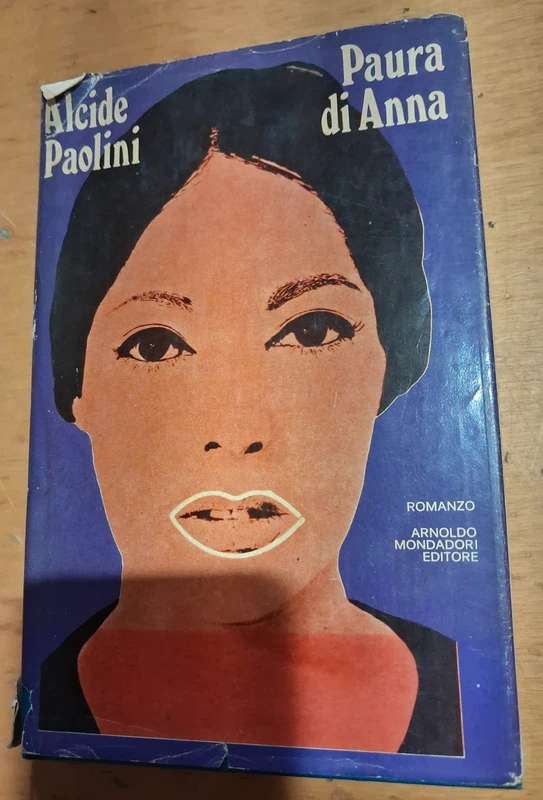 libro romanzo paura di anna alcide paolini 1976 mondadori