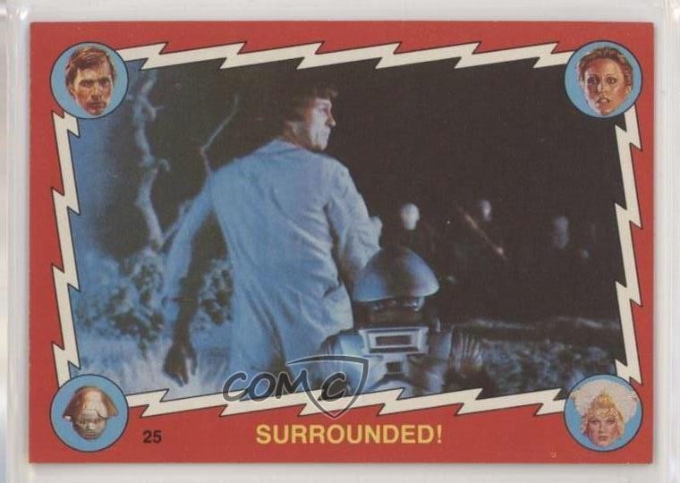 Topps Buck Rogers 1979 circondato! #25 z6d