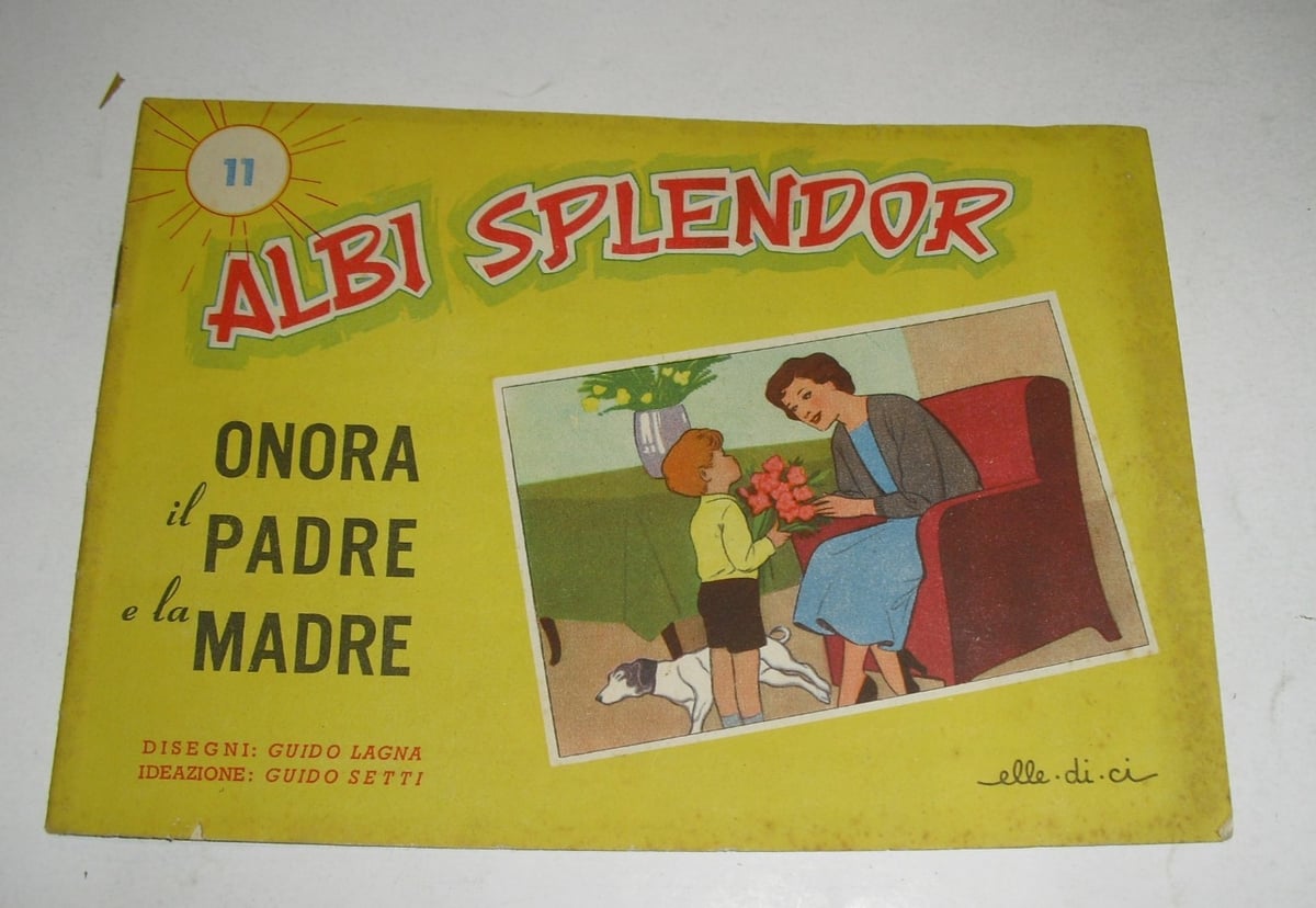 Albi SPLENDOR 11 Onora il padre e la madre (1955)