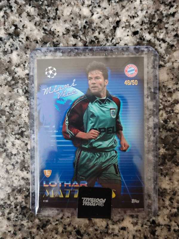Lothar Matthaus Miami Vice /50 - Topps Total Football 2024-25