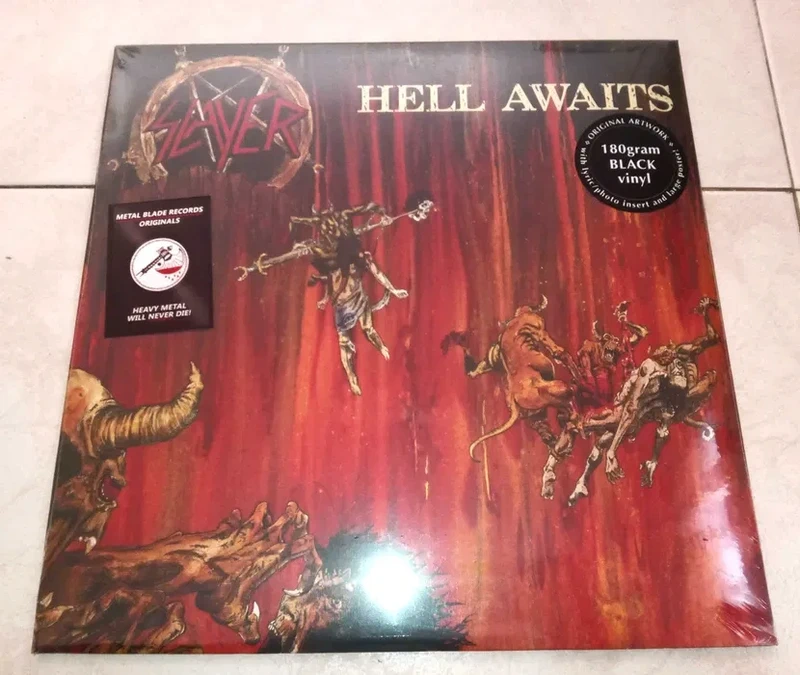 LP Slayer - Hell Awaits (selado)