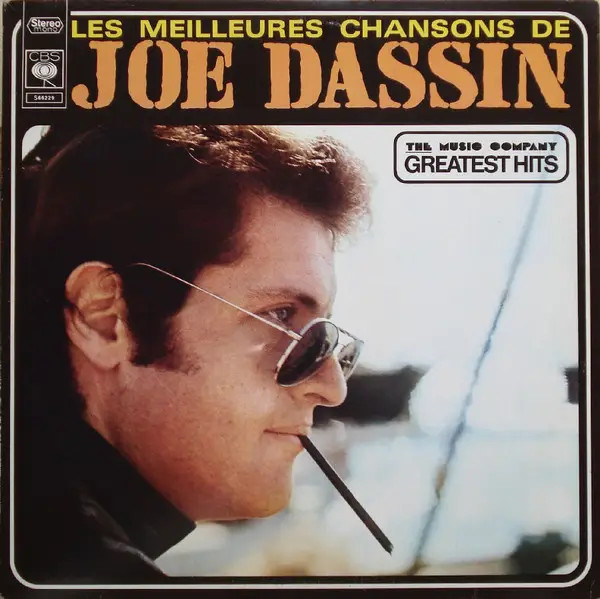 2xLP Joe Dassin Les Meilleures Chansons De Joe Dassin SUNBURST LABEL CBS