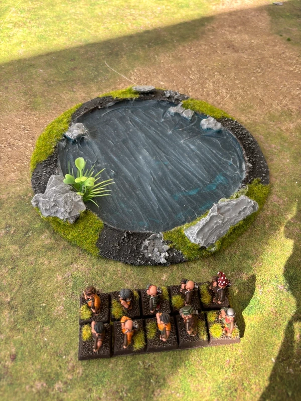 Décors lac pour wargames Warhammer