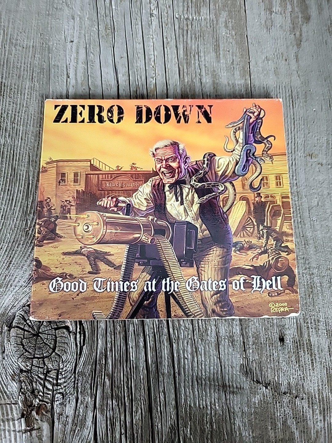 ZERO DOWN - Good Times...at The Gates Of Hell - CD - Very Good Condition