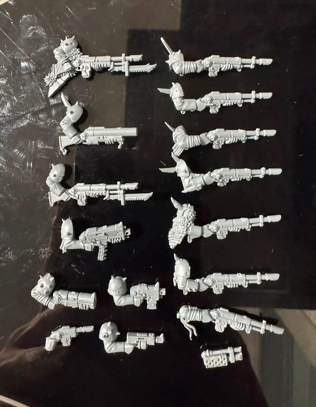 Traitor Guards Chaos Space Marine CSM Warhammer 40k Range Weapons Bits