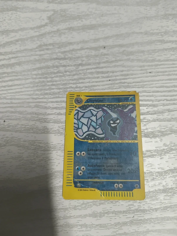 Carte Pokemon - Cloyster Reverse 8/165 ITA - Expedition