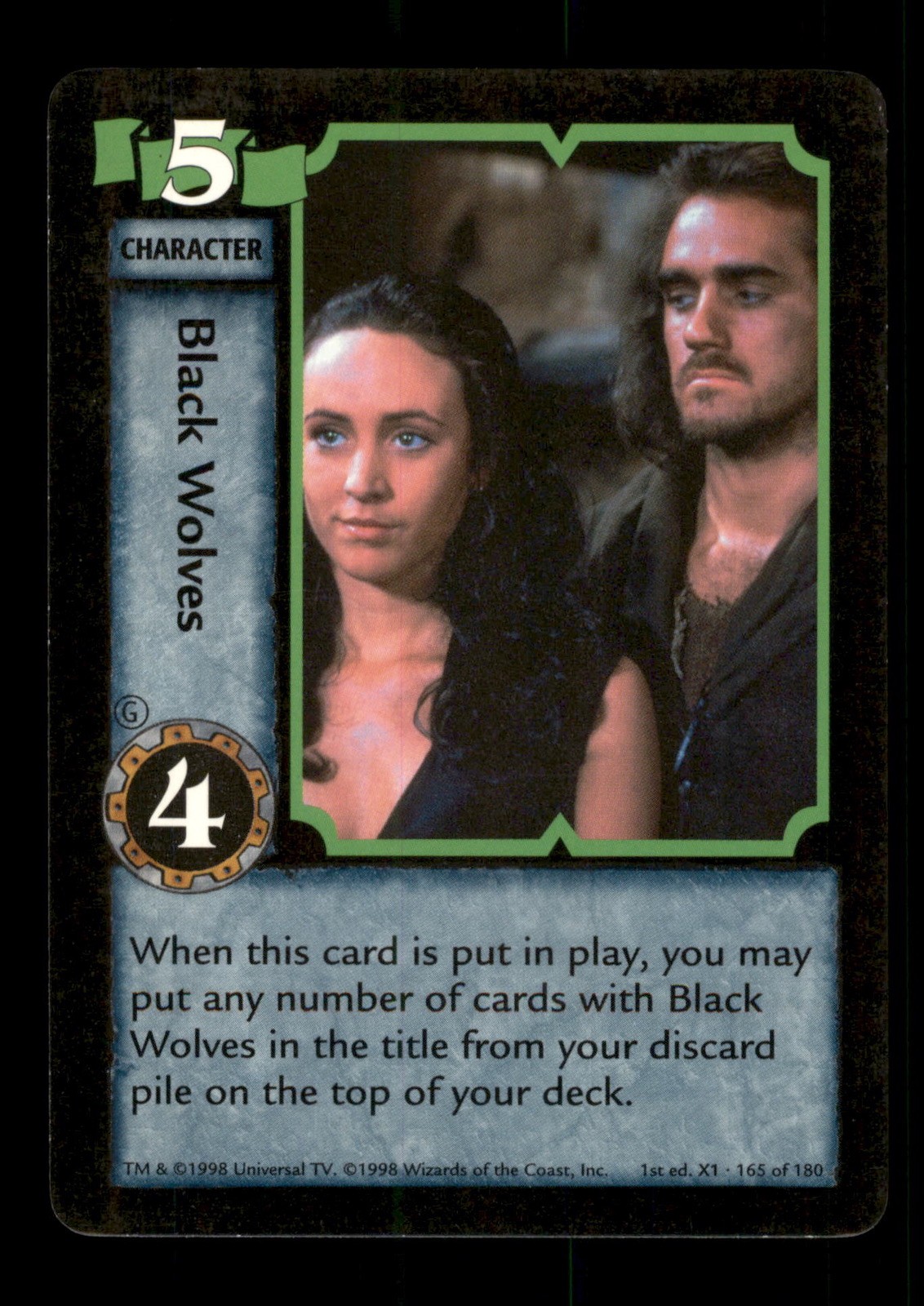 Lupi Neri 165/180 Xena Principessa Guerriera CCG