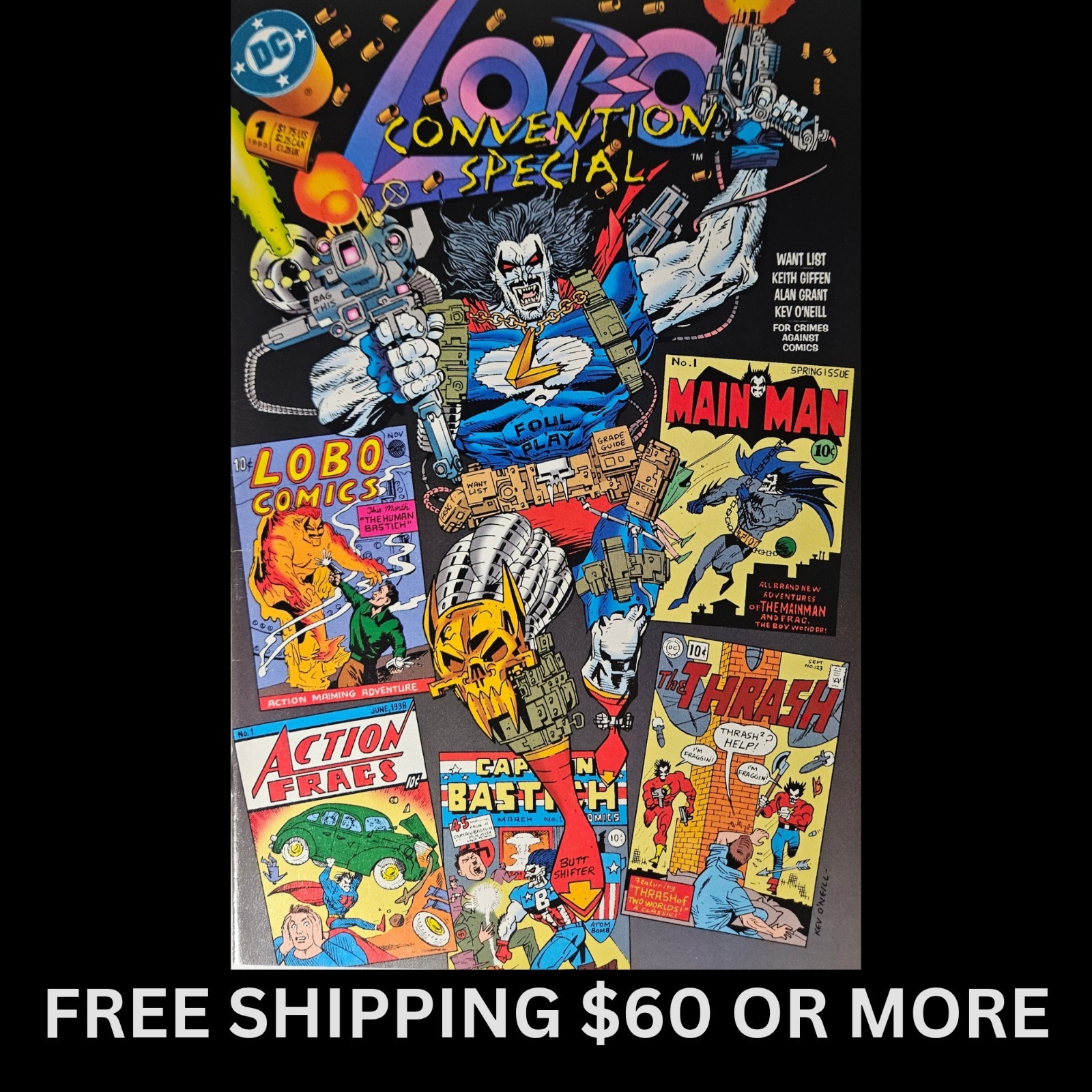 Lobo Convention Special #1 (1993, DC Comics) quasi nuovo 9,4 Keith Giffen & Alan Grant