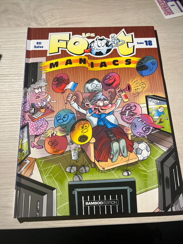Livre : les foot maniacs 18